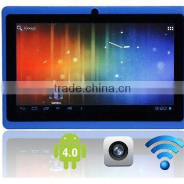 world cheapest 7 inch tablet BOXCHIP A13 android 4.0 support wifi/3G