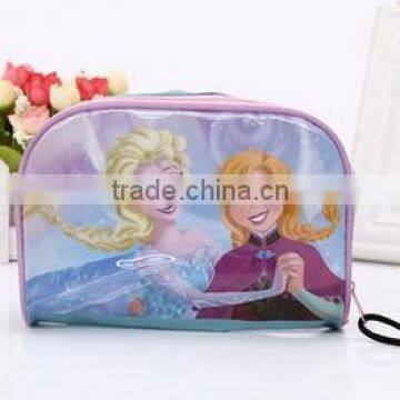 compact and portable cute princess pencil case