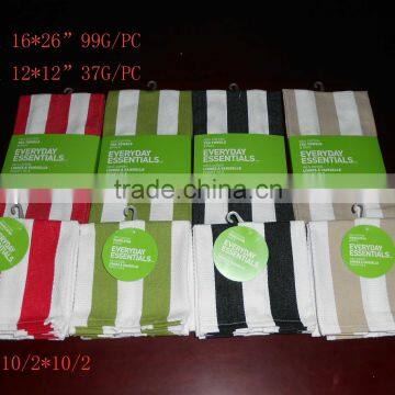 Cotton Yarn Dyed Tea Towel photo-2