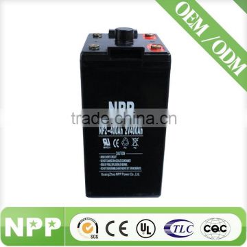 SLA 2v400ah inverter battery made in guangzhou china