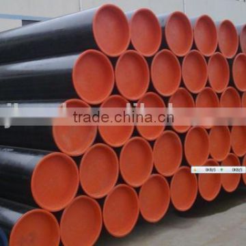 ASTM A53 A106 api 5l x42 varnishing paiting carbon steel pipes