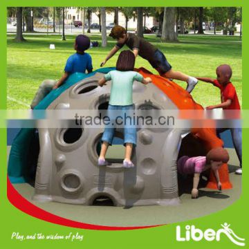 funny outdoor plastic kids climbing structure/outside climbing structure type