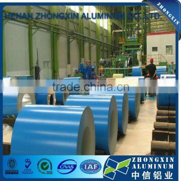 Factory price blue PVDF color aluminum coil manufacturer