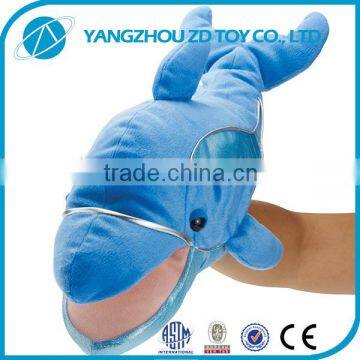 wholesale gift new style kids plush teddy bear hand puppet