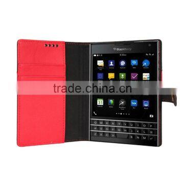 Wallet Mobile Phone Leather Case for Blackberry Passport Q30 photo-6