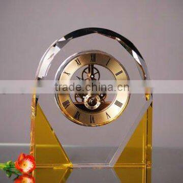 Fashion crystal clock for decoration