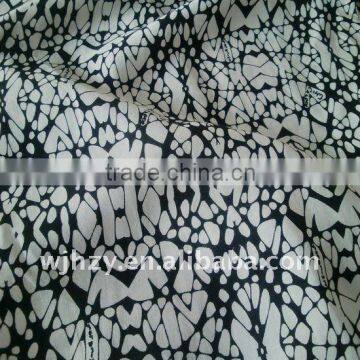 100% rayon woven printed fabric, raffia fabric