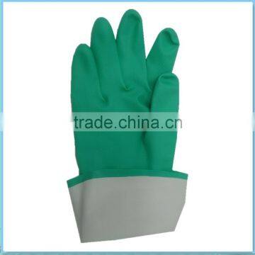 Green Personalized Rubber Work Gloves photo-4