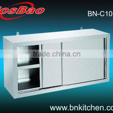 Stainless steel kitchen wall cabinet