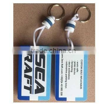 eva logo keychains, double sides printing, eva floating keychains