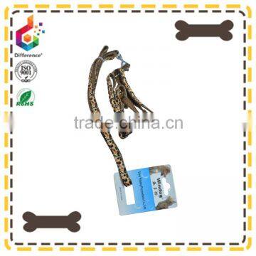 Leopard Print Pet Leash Long Leash Pet Nylon Dog Leash photo-2