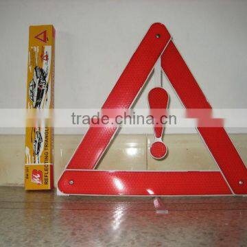 Emergency Roadside Folding Reflective Warning Triangle photo-5