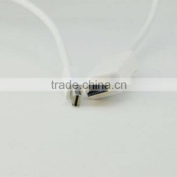 Wholesale Gold Plated Mini dp 1.2 to Hdmi 1.4 Line With 1080p Supported photo-3
