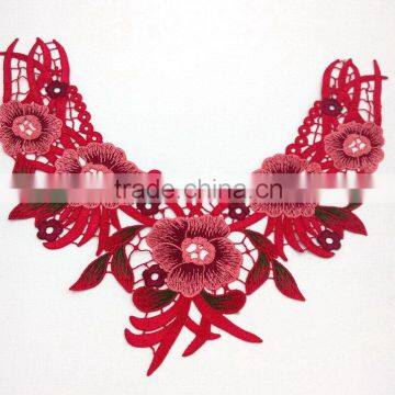 Good quality most popular designs collar lace