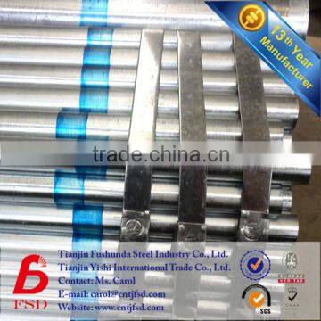 price&specification galvanized iron pipe, galvanized steel pipe manufacturers china