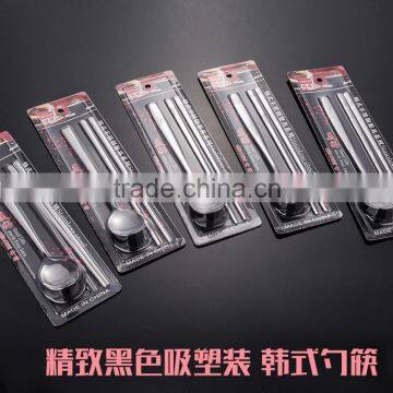 Korean Stainless Steel Spoon and Chopstick Set,single Sales is ok photo-6