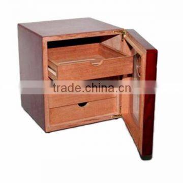 Handmade Lacquer Cigar Box Wood Humidor for Sale photo-2