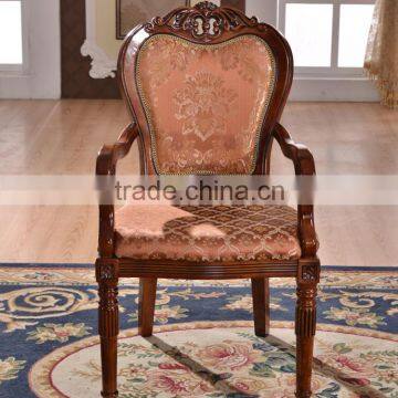 Home general use classic wood relaxing table chair