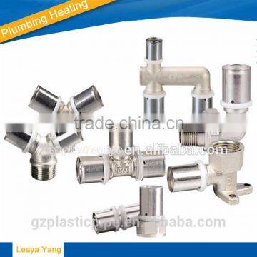 wholesale expandable water hose brass fitting stainless steel threaded hose nipple fitting fitting high quality floor heating s