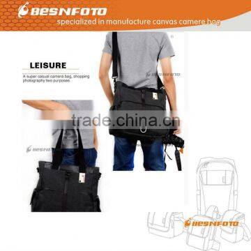 Zhongshan Besnfoto Camera and laptop digital shoulder bag, big size tote for DSLR, SLR