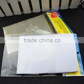 shenzhen professional factory Self adhesive header card clear BOPP bag for gift