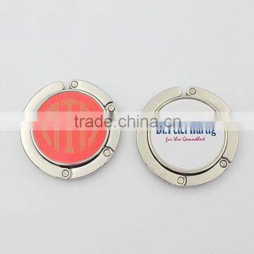 Laser Engrave Initial Personalized Monogram Enamel BagHanger Key Fob photo-4