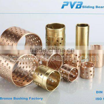 PRM404440 Wrapped CuSn8 Bush,Oil Groove Bronze Bearing,Bronze Cylindrical Bushing photo-6