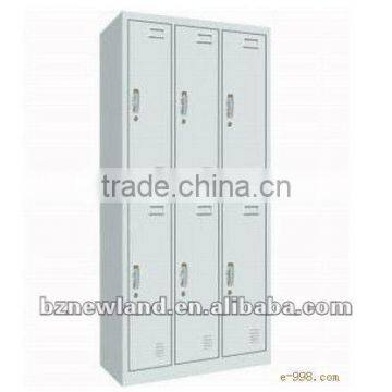 2012 hot selling!! six-doors steel office cabinet