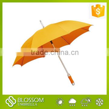 Windproof fiberglass umbrella with aluminum shaft