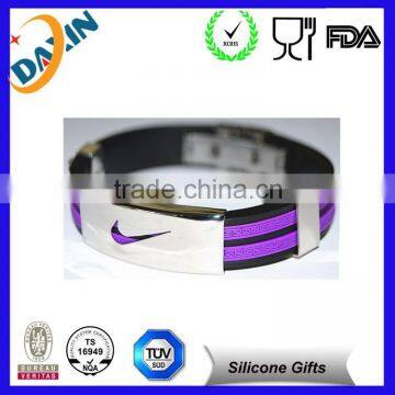 Custom Silicone bracelet&Bulk Cheap Silicone Wristband