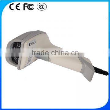 Black/White/Grey 1d laser handheld barcode scanner                        
                                                Quality Choice
