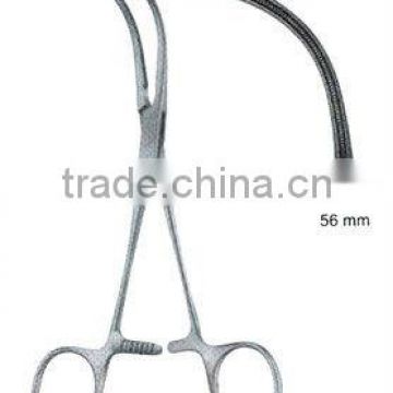 DE BAKEY Peripheral Vascular Clamps 160 mm, curved