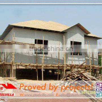 luxury steel structure holiday hotel resort