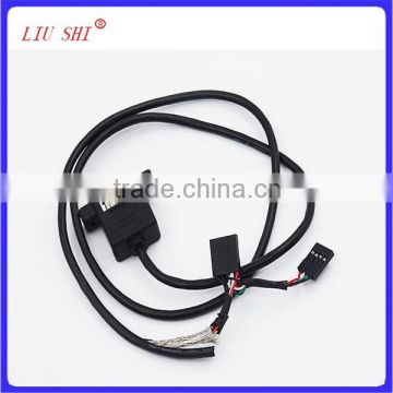 USB Type A female to 5pin molex cable, USB AF to wire harness