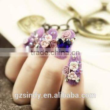 500pcs Ceramic Flower! Nail Art ceramic flower 5MM! ZX:TC809                        
                                                Quality Choice