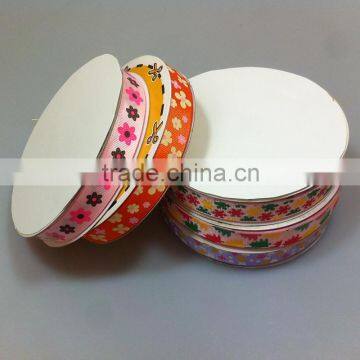 supply 9mm 16mm 25 mm kinds of custom printed ribbon from factory