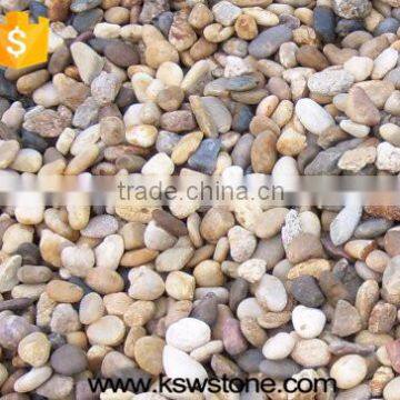 River Rock Pebble Natural Mixed Color Black White Pebbles