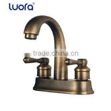 Luofa Bronze Single Handle Basin Faucet