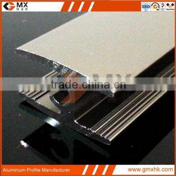 Brush champagne wardrobe sliding door aluminium profile
