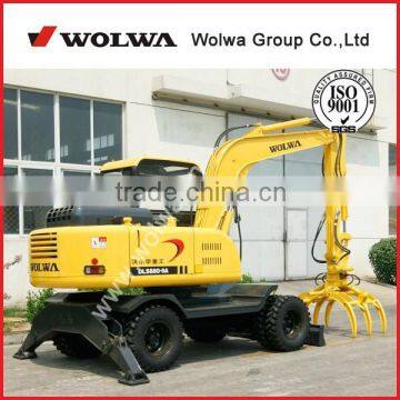 China excavator with rotating grapple 7800kg DLS880-9A