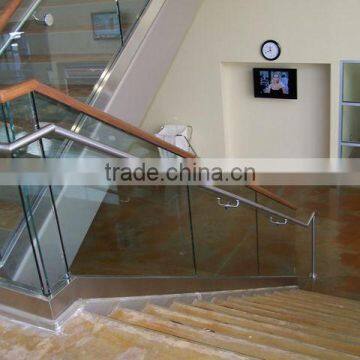 Foshan clear Tempered Glass Railings Manufacturer