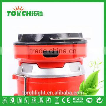 Inner Battery Rechargeable LED Lantern Light Portable Lighting Emergency Lights Camping Tent Lamps Solar Charge Torch