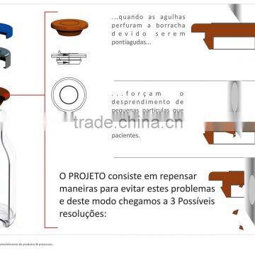 Special seal for ampoules vial