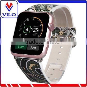 New Luxury Leather Watch Band For Apple Watch Band 38mm 42mm Leather Wrist Strap For Apple iWatch