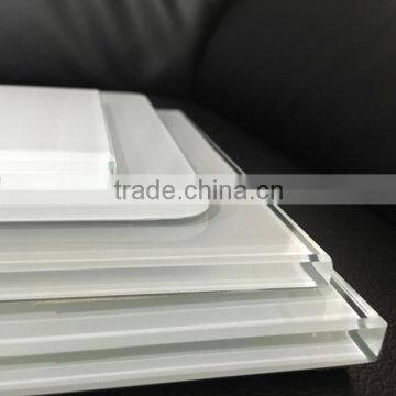 Tempered low iron glass board in 4mm 6mm 8mm 10mm                        
                                                Quality Choice