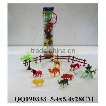 Animal play set, set toy, plastic animal toy