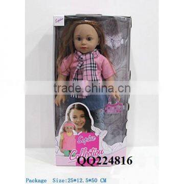 New products baby doll 18 inch American girl doll toy doll for sale With IC