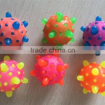 New design hedgehog shape Light up LED ball toy