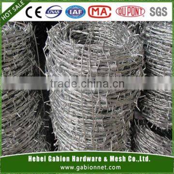 Electro Galvanized Barbed Iron Wire