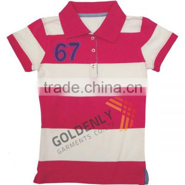 Ladies promotional polo shirt/short sleeves